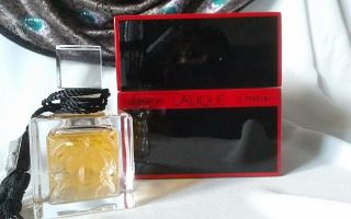 Lalique Le Parfum 25 Ml Perfume Bottle Masque De Femme Crystal Limited Ed