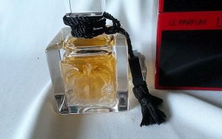 LALIQUE LE PARFUM 25 ml Perfume Bottle MASQUE DE FEMME CRYSTAL Limited Ed 3