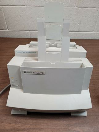Vintage Hp Laserjet 6l Printer With Parallel Input - 600 Dpi - Parts