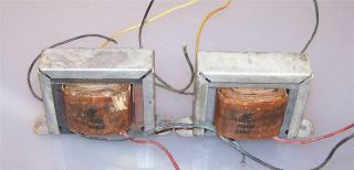 2 Vintage Midwest Voice Of Music Vm Se 6v6 Tube Amp Output Transformers