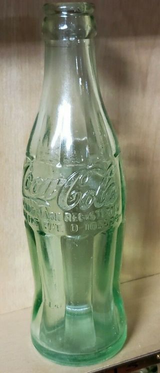 Vintage 1948 Patent D - 105529 Coca Cola Bottle From Union,  South Carolina