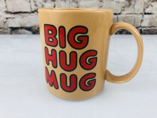 Vintage Ftd Big Hug Mug As Seen On Hbo True Detective Coffee Cup Mcconaughey