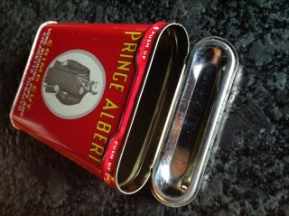 Vintage Prince Albert 1 5/8 Oz.  Tobacco Tin As Close To As It Can Be,  Cool