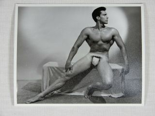 Vintage Posing Strap Era,  Physique Photography,  Bodybuilding,  Don Whitman,  4x5