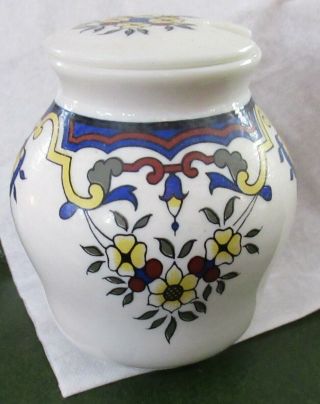 Vintage Mustard Pot / Jar - Moutarde Bocquet Yvetot 1735 - French