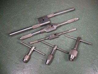 Old Vintage Machining Tools Machinist Tap Wrenches Handles Top Quality