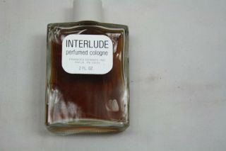 Vintage Interlude Perfumed Cologne By Frances Denney 2 Fl.  Oz 99 Full
