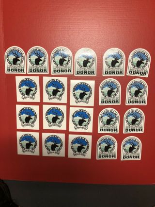 20 Vintage Rocky Mountain Elk Foundation Decals Stickers