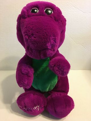 The Lyons Group Barney Purple Dinosaur Vintage 1992 14 " Plush Stuffed Animal