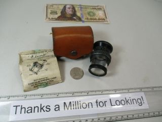 Vintage Edscorp Pocket Comparator,  Edmund Scientific,  Tool Die,  Jig Bore Work Ec