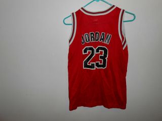 Vintage Michael Jordan Chicago Bulls Jersey Champion Youth L Large Nba