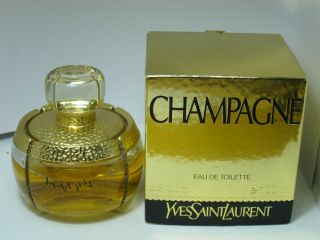 Ysl Yves Saint Laurent Champagne 100 Ml 3.  4 Oz Eau De Toilette Edt - 18aug20