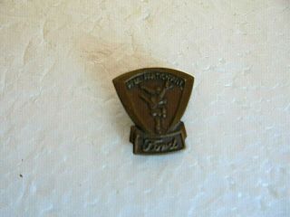 Vintage Ford Pp&k Punt Pass & Kick Contest Participant Football Pin