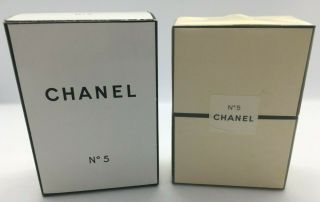 Vintage Chanel No 5 Perfume 2 Oz.  Size 5 Inner Box