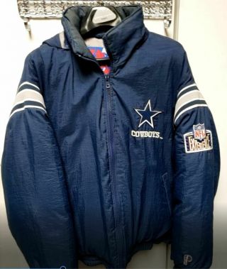 Vintage Pro Player Dallas Cowboys Full Zip Jacket Men 