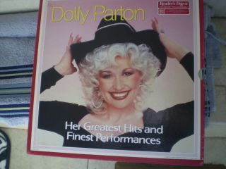 Dolly Parton Reders Digest Box Set Lp Vintage 1985