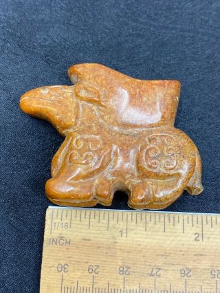 Lovely Carved Unknown Stone Animal - Bowl? 73.  6 Grams - Vintage Estate Find 3