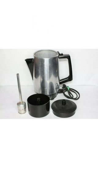 Vtg West Bend Automatic Coffee Percolator 9 Cup Electric