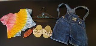 Vtg Pleasant Co American Girl Of Today Retired Earth Day Outfit