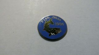 1984 Fish Ohio Pin
