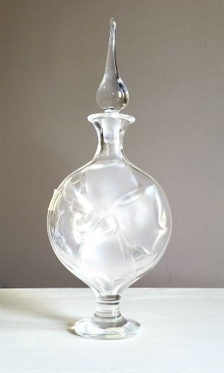 Lalique Moulin Rouge Tall Perfume Bottle