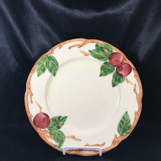 Vintage Franciscan Ware 9 - 1/2” Apple Hand Decorated Plate