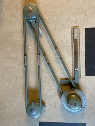 Vintage Universal Boardmaster Full Size Drafting Arm Machine With Vemco Rule