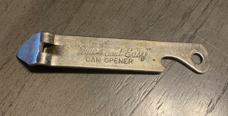 Vintage " Quick And Easy " Can Opener Vaughan Church Key Bottle Opener