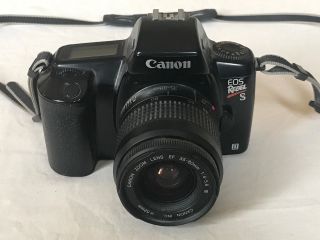 Canon Eos Rebel S Vintage Camera W/ Canon 52mm Zoom Lens -