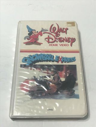 Vintage Video Walt Disney Snowball Express Vhs