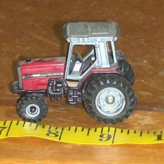 Vintage Ertl 1/64 Tractor Massey Ferguson 3140 With 4wd Farm Toy