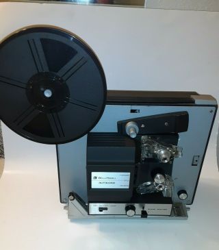 Vintage Bell & Howell 462a 8 Mm Movie Projector With Take Up Reel