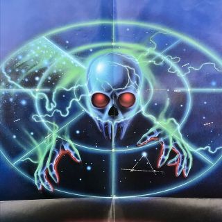 Vintage 1980s Horror Science Fiction Movie Poster Sole Survivor Alien Vhs 1985 2