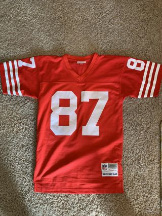 Vtg San Francisco 49ers Mitchell And Ness 87 Dwight Clark Jersey Small (36)
