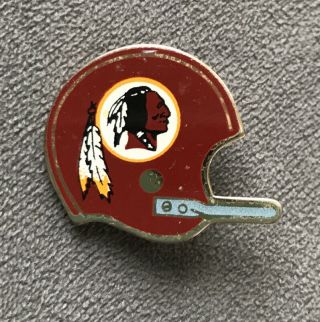 Vintage Washington Redskins Nfl Football Helmet Hat Pin Lapel
