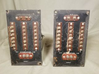 Pair Vintage Jensen M1645 2 - Way Speaker Crossovers