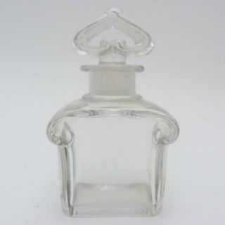 Vintage French Guerlain Baccarat Crystal Perfume Bottle