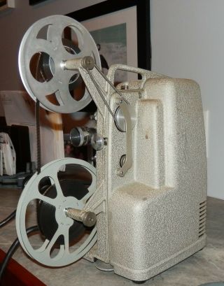 Vintage Dejur Model 500 8 Mm Film Projector Without Case