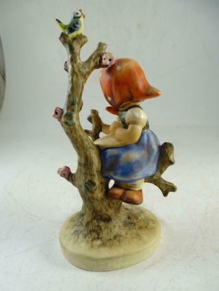 Vintage German Goebel Hummel Figurine Statue 141/I Apple Tree Girl 6 