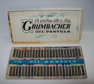 Vintage Grumbacher Oil Pastels 22 - 48