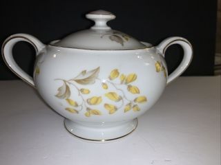 Vintage Thomas Germany China Sugar Bowl With Lid 7846 - 7346