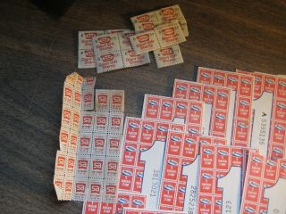 Vintage Holiday Gas Station Trading Stamps 2