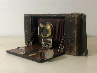 Ansco No 9 Vintage Model A 3 1/4 x 5 1/2 Large Format Folding Bellows Camera 2