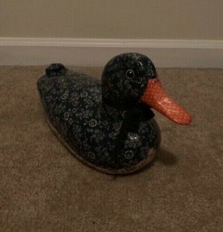 1981 HANDMADE VINTAGE DUCK DECOY BY WHITE ' S WHATCHAMACALLITS (COND. ) 3