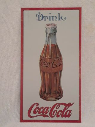 Drink Coca Cola Tin Metal Sign Vintage Bottle Art Wall Home Bar Decor Coke 1210
