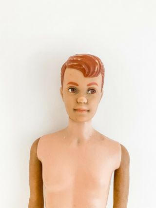 Vintage 1960 Mattel (ken) Allan Alan Doll Red Hair - Hawthorne,  Ca Usa 12 " Tall