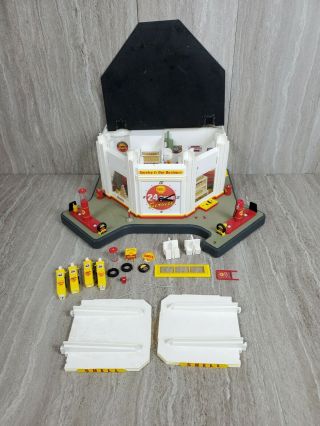 Danbury Vintage Shell Service Station Clock Display.  1:24 Scale - -