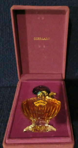 Vintage Shalimar By Guerlain Splash Pure Parfum / Extrait 15ml 1/2oz