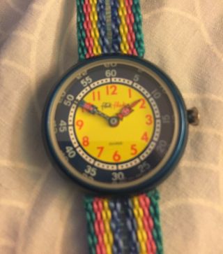 Flik Flak Swiss Made Watch For Kids 1988 Vintage $20 Plus $5