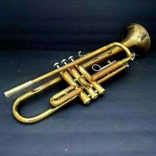 Vintage Selmer Bundy Trumpet W/ Hard Case,  Mouthpiece & Accessories No.  718388 Ml